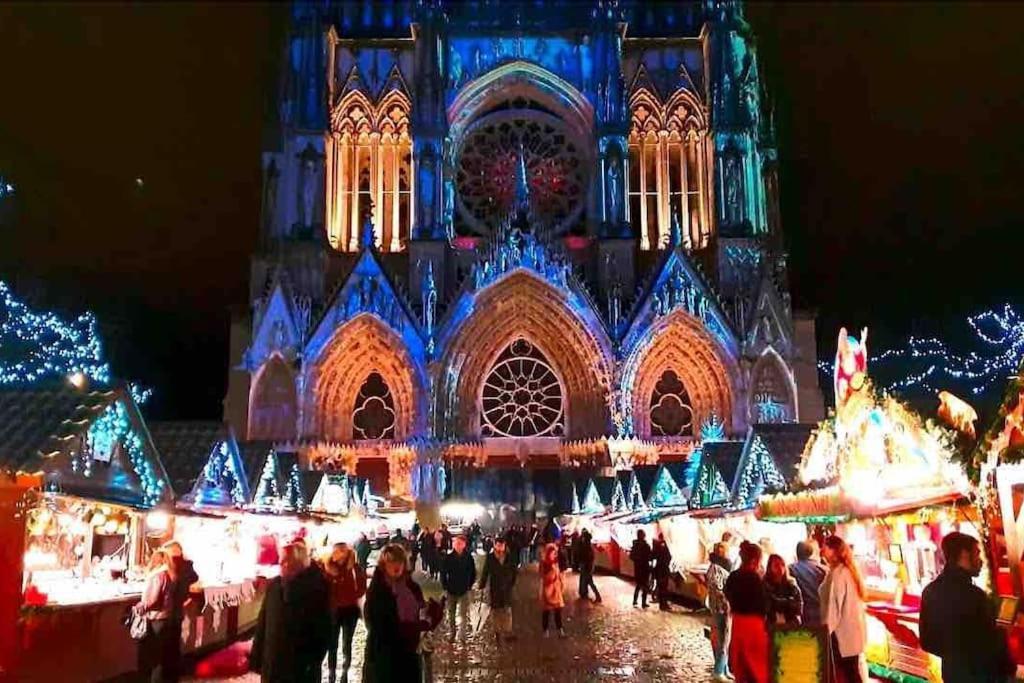 Cathedrale/Cossu/Confortable/Spacieux 兰斯 外观 照片